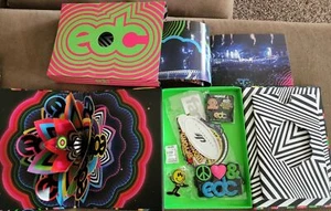 EDC LAS VEGAS 2022 SCATOLA SOLO PORTACHIAVI ADESIVI ETICHETTA BAGAGLIO SENZA BRACCIALE/BIGLIETTO! - Foto 1 di 1