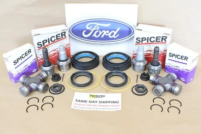 99-2004 Ford F250 F350 Dana 50 60 4x4 Front Axle Ball Joint Seal And U Joint Kit - Image 1 of 4