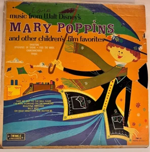 A59 Music From Walt Disney's Mary Poppins, Twinkle Records TW-31 - Children's LP - Imagen 1 de 4