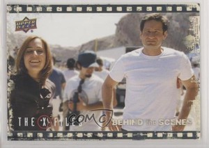2019 Upper Deck X-Files: UFOs and Aliens Gillian Anderson David Duchovny kr0