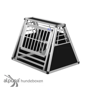 N17 Hundetransportbox Gitterbox Aluminium Transportbox Hundebox Alubox Autobox - Bild 1 von 7