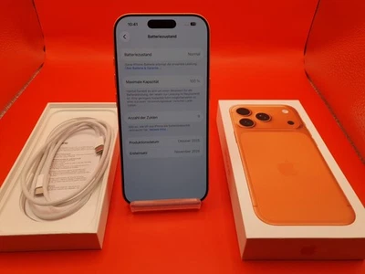Apple iPhone 17 Pro - Cosmic Orange - 256GB, Händlerware mit Rechnung - Bild 1 von 2