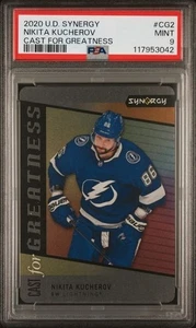 2020-21 Upper Deck Synergy Cast for Greatness Nikita Kucherov PSA 9 #CG-2 - Picture 1 of 2