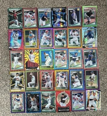 Lot Of 30 Numbered Color Parallel Cards - Baseball Card Lot - Image 1 of 4