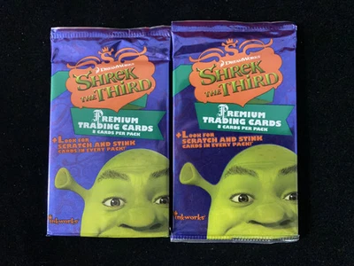 Inkworks Shrek The Third Premium Tarjetas Coleccionables Paquete Sellado Lote*2 J22 Foto 1 de 4