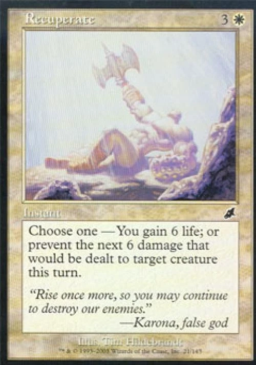 Recuperate - Medium Play MTG Scourge - Image 1 of 1