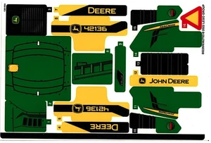 LEGO Stickers - Sheet for Set 42136 - No 42136stk01 - QTY 1 - Picture 1 of 1