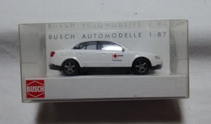 Busch - 1:87 H0 -49205 Audi A4 sedán "BRK" embalaje original - Imagen 1 de 1