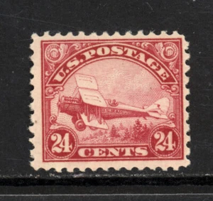 SCOTT C6 1923 24 CENT DEHAVILLAND BIPLANE AIRMAIL ISSUE MNH OG F-VF CAT $82! - Picture 1 of 2