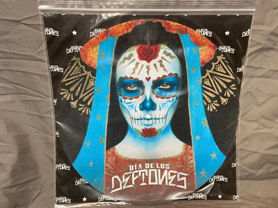 Dia De Los Deftones Tocadiscos Slipmat Almohadilla Rascadora Oficial Nu-Metal DJ Sicmats Foto 1 de 2