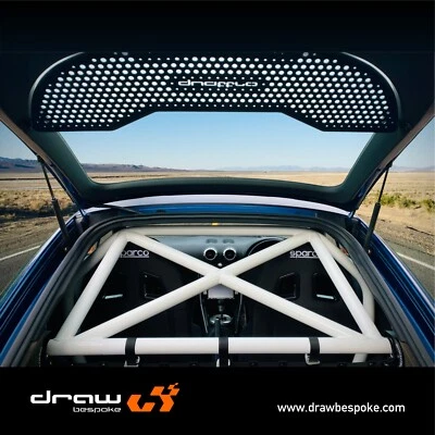 AUDI TT QUATTRO SPORT STYLE - BLACK PARCEL SHELF - HALF SHELF - Mk1 TT 8N - Image 1 of 4
