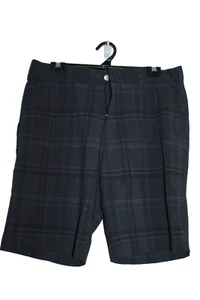 Adidas Golf Shorts Men's Size 32 Loose Fit Casual Plaid - Picture 1 of 7