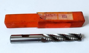 1/2 Zoll x 2 Zoll LOC X 4 Zoll OAL HSS 4 Flöte Grobschruppen Schaftfräser RH - Bild 1 von 6
