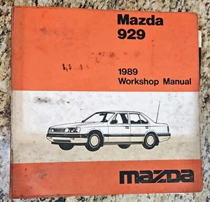 1989 Mazda 929 Service Repair Shop Workshop Manual - Picture 1 of 2