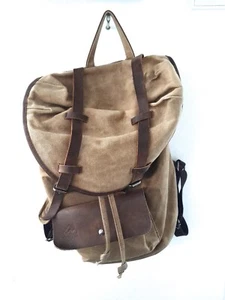 SCIPPIS Rucksack Canvas Traveller Backpacker khaki - Bild 1 von 3