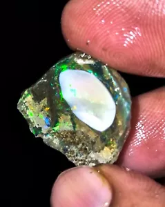 Ópalo etíope natural muy raro en bruto, ópalo crudo, ópalo de fuego welo, 1438 - Imagen 1 de 4