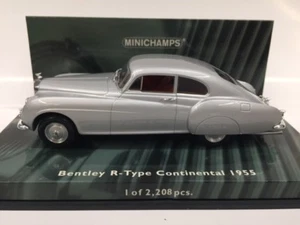 1:43 MINICHAMPS BENTLEY R-TYPE CONTINENTAL 1955 - Foto 1 di 3