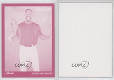 2013 Panini Father's Day Studio Progressions Magenta /5 Jason Heyward #2