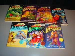 Astrosaurs Series 7 Chapter Book Lot Space Dinosaurs Homeschool Teacher Class AR - Picture 1 of 3