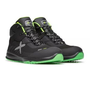 Gr. 45 Exena Fury S3 ESD SRC Black MID Sicherheitsstiefel Schuhe Composite Zehenkappe - Bild 1 von 14