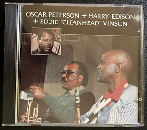Oscar Peterson Harry Edison Eddie Vinson 1987 Pablo Cd Mint - Picture 1 of 3