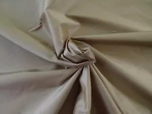 HIGH END VALDESER SEIDE DUPIONI WEIZEN BEIGE POLSTERSTOFF $ 15,99/YD BTY - Bild 1 von 4