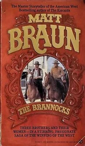 The Brannocks by Matt Braun / 1986 Signet Western Paperback - Picture 1 of 1
