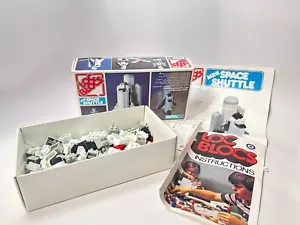 VTG 1983 LOC BLOCS MINI Space Shuttle 135pc Building Set 1404 Entex Complete?? - Picture 1 of 8
