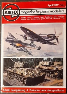 Airfix Magazine April 1977 - Aerial Wargaming & Russian Tank Designations - Picture 1 of 7