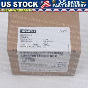New Siemens 6ED1 052-1MD00-0BA8 6ED1052-1MD00-0BA8 LOGO 12/24RCE logic module - Picture 1 of 7