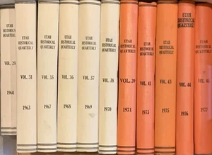 Utah Historical Quarterly Magazine 12 volumes 1960 to 1975 - Bild 1 von 1