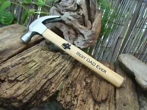 Martello inciso, miglior papà di sempre, logo camion, regalo per papà, regalo personalizzato - Foto 1 di 9