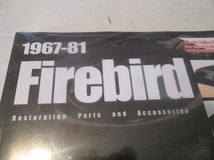 Restauración Automática Año Uno Firebird 67-81 Restauración Piezas Catálogo Nuevo n Plástico - Imagen 1 de 6