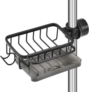 Porta Spugna per Rubinetto Organizer Cucina per Lavello in Alluminio Portaspugna - Foto 1 di 7