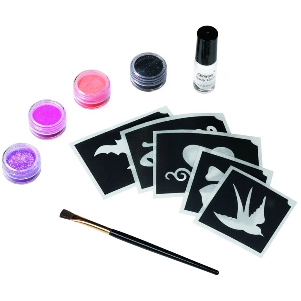 Princess Glitter Tattoo Kit - Image 1 of 1