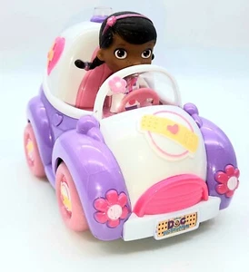 Doc McStuffins Check Up 'N Go Ambulance Pink and purple.  No remote. - Picture 1 of 9