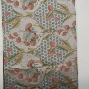 Vintage schwerer Möbelstoff Polsterstoff Bezugsstoff, Blumenmuster 270x140cm - Bild 1 von 5