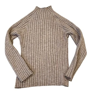 Mayoral Kids Beige Ribbed Knit Sweater Size 5 NWT - Picture 1 of 3