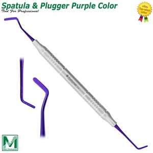 FILLING INSTRUMENTS ANTERIOR PLASTIC COMPOSITE DENTAL PURPLE TITANIUM TOOLS - Picture 1 of 5