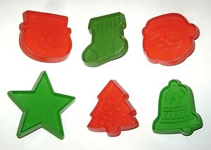 Angel and Bear Imprint Cutters  70s80s Hallmark Christmas Cookie Cutters Snowman
