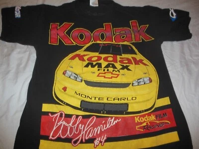 Large Bobby Hamilton Kodak Racing T- Shirt - Image 1 of 4