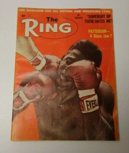 THE RING 1962 FLOYD PATTERSON COVER BOXING MAGAZINE RARE COOL GOOD CONDITION - Picture 1 of 5