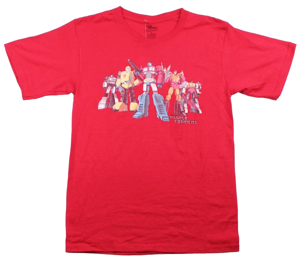 Camiseta Nueva Transformers Adulto - Caricatura De Pie Optimus Hot Rod Bumblebee Foto 1 de 1