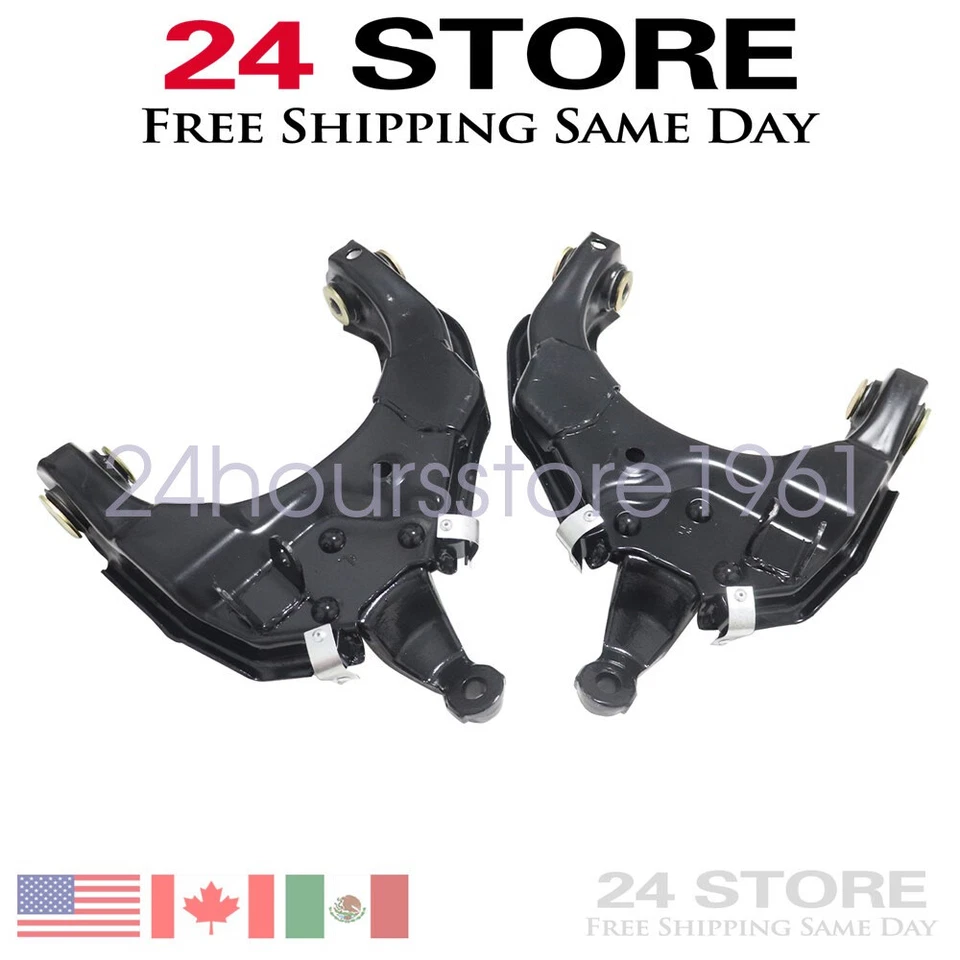 Brazos de control inferiores delanteros nuevos 2 piezas con bujes para camioneta Toyota 4Runner T100 Foto 1 de 4
