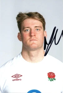 ENGLAND & NORTHAMPTON SAINTS RUGBY: ALEX COLES SIGNED 6x4 PORTRAIT PHOTO+COA - Picture 1 of 1