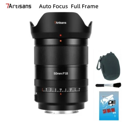 7artisans 50mm F1.8 AutoFocus Full Frame Lens for Leica L Sigma Panasonic Camera - Image 1 of 4
