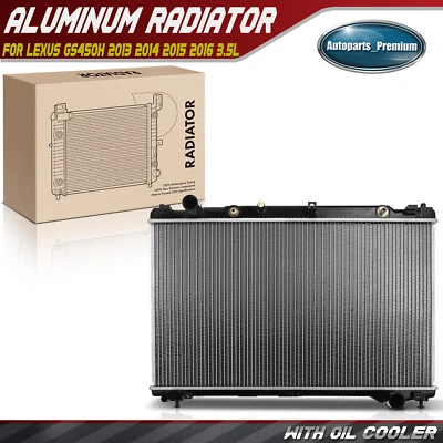 Radiador de aluminio para Lexus GS450h 2013-2016 V6 3,5 L transmisión automática 1640031820 Foto 1 de 4
