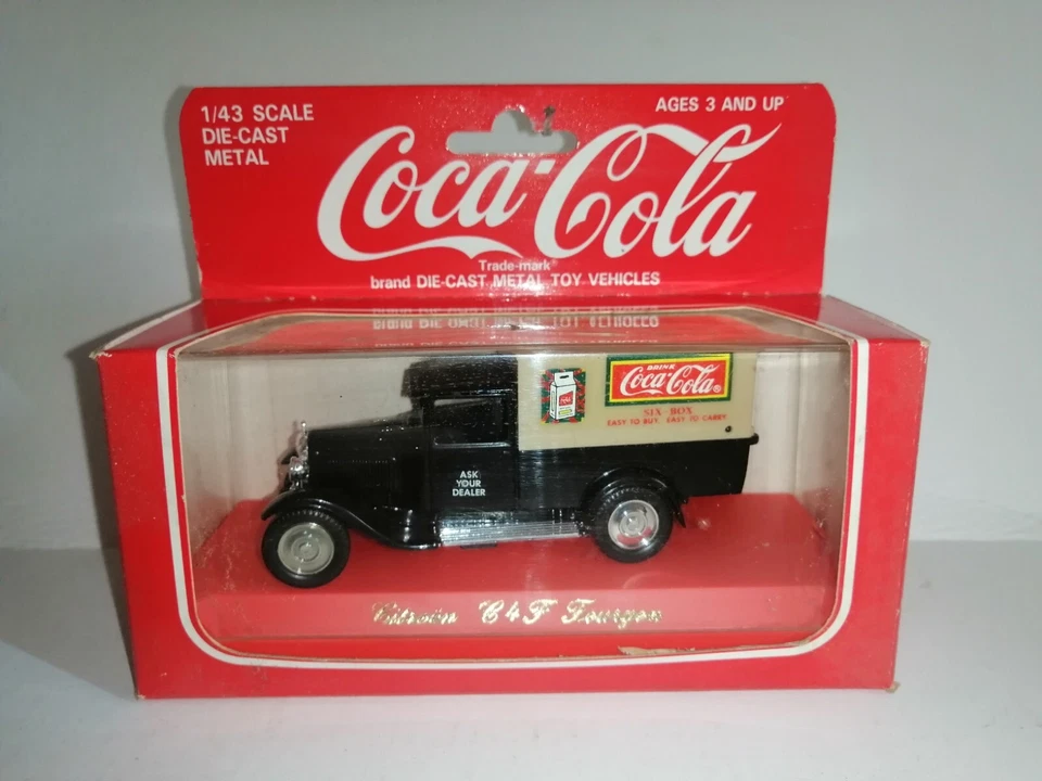 CITROEN C4 F FOURGON COCA COLA REF.9603 SOLIDO SCALA 1/43 - Immagine 1 di 1