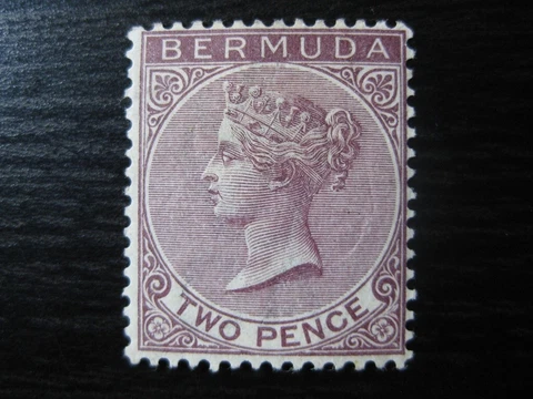 BERMUDA BRITISH COLONY Sc. #21 scarce mint stamp! SCV $4.25 Cover