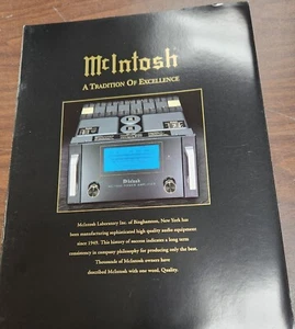 McIntosh A Tradition of Excellence Broschüre - 32 Seiten - Bild 1 von 2